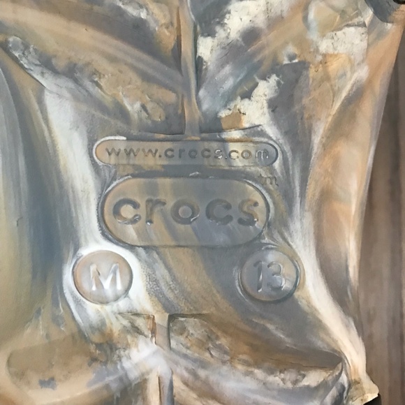 Crocs Men's Classic All-Terrain Marble Clogs Size 13 - Picture 12 of 12